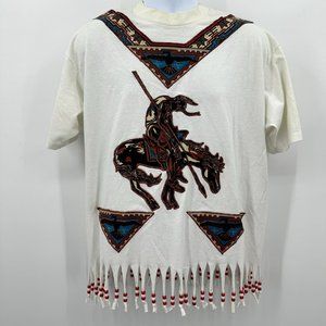 Vintage Aztec Style Tshirt - image 1